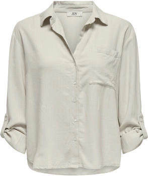 Jacqueline de Yong JDYCAYA Linen Loose L S Shirt wvn moonbeam