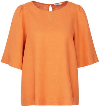 Seidensticker Kurzarm-Leinen-Shirtbluse (60.137593) orange