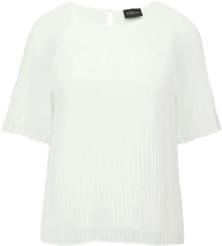 s.Oliver Plissierte Chiffonbluse mit kurzen Ragalan&auml;rmeln (2164910) ecru