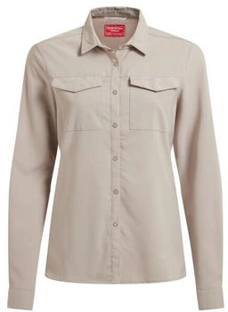 Craghoppers Nosilife Pro II Bluse beige braun