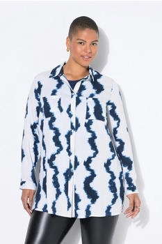 Studio Untold Hemdbluse Boxy Shape Batik-Print