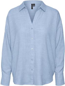 Vero Moda Bluse 'VMMelaney Queeny' hellblau