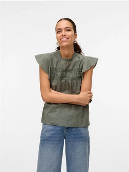 Vero Moda Bluse 'VMTRINE' dunkelgrün