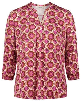 Cartoon Blusenshirt weiß violett