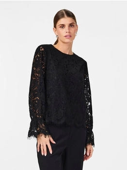 Y.A.S Bluse 'YASPerla' schwarz 14267102