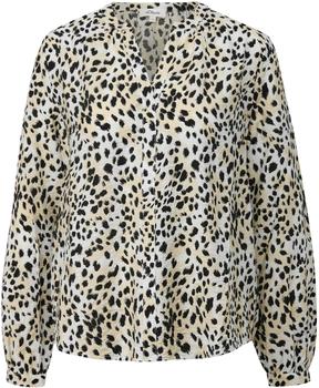 s.Oliver Tunikabluse aus Viskosemix mit All-over-Print creme 2168879.02A2.
