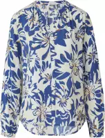 s.Oliver Klassische Bluse mit All-Over Print