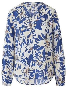 s.Oliver Tunikabluse aus Viskosemix mit All-over-Print creme|blau 2168879.02A1.