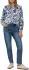 s.Oliver Tunikabluse aus Viskosemix mit All-over-Print creme|blau 2168879.02A1.