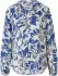 s.Oliver Tunikabluse aus Viskosemix mit All-over-Print creme|blau 2168879.02A1.