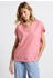 Street One Kurzarmbluse Split Neck blush peach