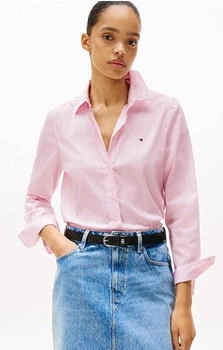 Tommy Hilfiger ESS Poplin Regular L/S Shirt (WW0WW47169) rosa classic ithaka stp light pink
