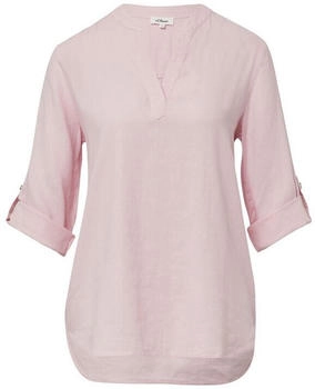 s.Oliver Leinenmix-Bluse mit Turn-up Rosa 2166159