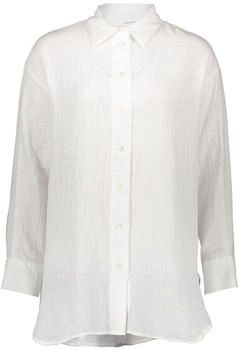 Seidensticker Oversizebluse Uni Hemdblusenkragen (60.637841-0002- )