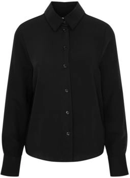 Seidensticker Hemdbluse Uni Hemdblusenkragen (60.132773-0039- )