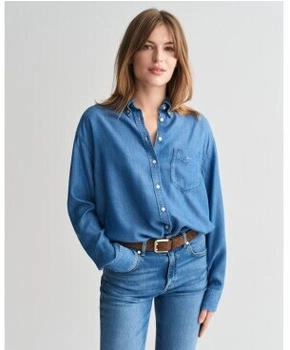 GANT Relaxed Fit Hemd blau 4300407