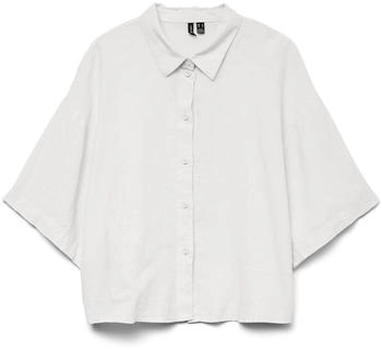 Vero Moda vmlinn short shirt wvn snow white
