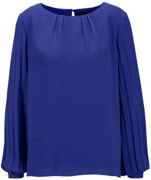 Madeleine Bluse zum Schl&uuml;pfen royalblau