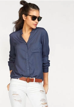 AJC Hemdbluse unterschiedliche Druckvarianten indigo