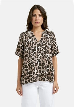 Smith&Soul Bluse nougat print mit Leomuster (0525-0515)