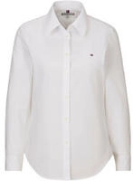 Tommy Hilfiger Hemd WW0WW43577 Wei&szlig; Regular Fit Damen