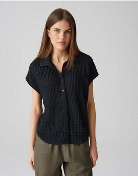 Opus Regular Blusenshirt Samsi schwarz