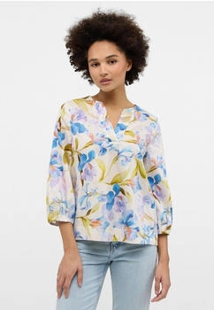 Eterna Bluse Satingewebe 4-Arm blau