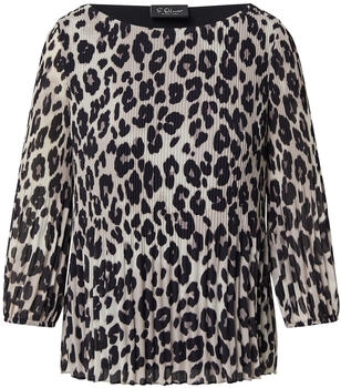 s.Oliver Bluse mit Leo-Muster grau 2168732.93A1.