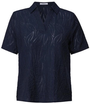 Cecil Blusenshirt Struktur blau
