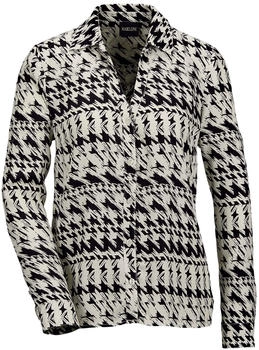 Madeleine Bluse schwarz wollweiß