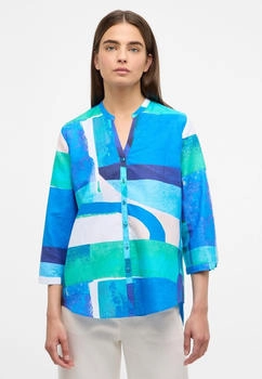 Eterna shirtbluse dreiviertelarm