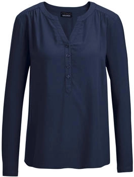 GOLDNER Damen Bluse nachtblau 27316313