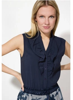 More & More Bluse 'Sommer' ink blue