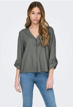 Jacqueline de Yong Bluse grau 60%