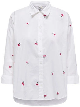 Only Bluse 'ONLNew Lina' oliv dunkelrot wei&szlig; 24322137