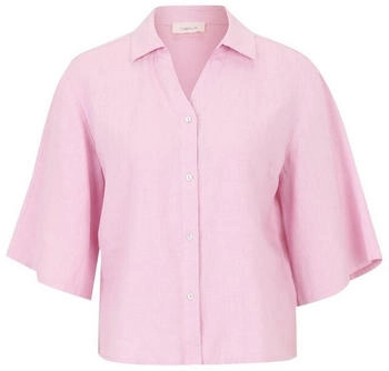 Cartoon Leinenbluse Kragen Corsage