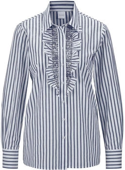 Madeleine Bluse marine weiß