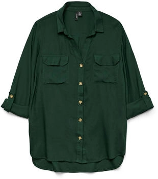 Vero Moda Bluse 'VMBumpy' smaragd