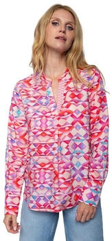 Emily van den Bergh Damenbluse 8474-710 blau mehrfarbig