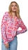 Emily van den Bergh Damenbluse 8474-710 blau mehrfarbig