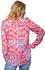 Emily van den Bergh Damenbluse 8474-710 blau mehrfarbig