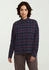 Jack Wolfskin Baja Flannel Bluse blau