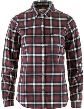Fjällräven Övik Flanell Hemd Port Breeze blau