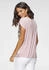 Laura Scott Shirtbluse Streifen-Design rose anthrazit