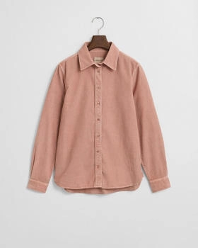 GANT Regular Fit Cordbluse dusty rose