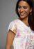Laura Scott Shirtbluse Blumendruck auf Satin