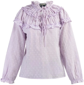 DreiMaster Bluse helllila