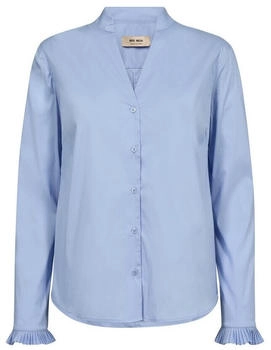 Mos Mosh Bluse MMHASSIEPLEAT hellblau