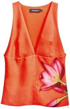 Desigual blütenzauber top orange