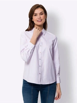 Heine Bluse rosa weiß